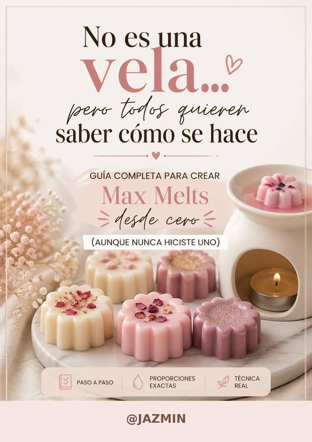 Curso de Wax Melts y Velas